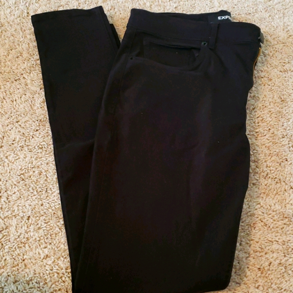 Express High Rise skinny jeans